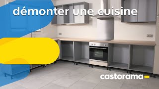 Comment démonter une cuisine  Castorama [upl. by Lasorella]