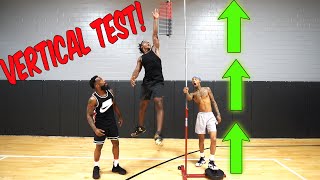 Highest Vertical Jump Test w Flight amp Deestroying [upl. by Nochur]