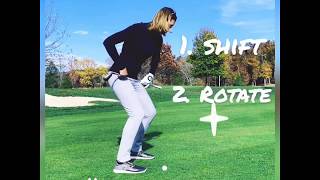 GOLF SWING SEQUENCE DRILL with Erika Larkin [upl. by Ronaele]