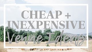 CHEAP  INEXPENSIVE Wedding Venues [upl. by Maggy685]