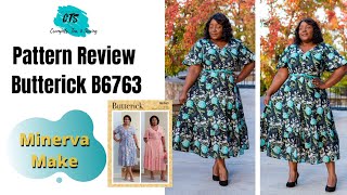 Pattern Review Butterick B6763 [upl. by Akimed]