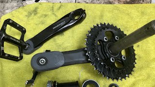 Crank Removal and Installation Shimano Deore M6000 [upl. by Puri]