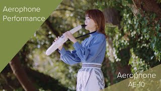 Roland Aerophone AE10 Performance [upl. by Wilber]