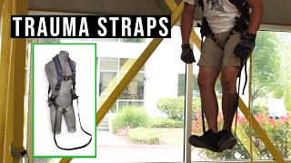 A Fall Could Cause a Stroke  Trauma Straps Workplace Accident Suspension Trauma Training [upl. by Oremar419]