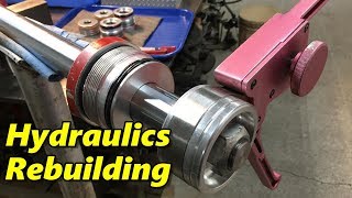 SNS 217 Rebuilding Hydraulic Cylinders [upl. by Lauraine1]