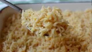 Classic Rice Pilaf  How to Make Perfect Rice [upl. by Akeim]