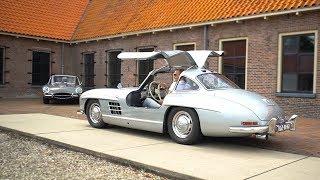 1955 MercedesBenz 300SL Gullwing  PURE SOUND [upl. by Estus661]