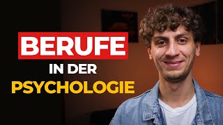 Berufe nach dem Psychologie Studium  30 Berufsmöglichkeiten kurz erklärt [upl. by Aivad]