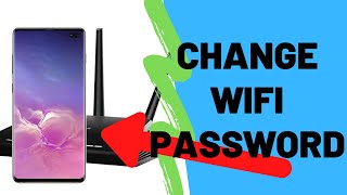 How To Change WiFi Password From Your Smartphone Android [upl. by Deeas]