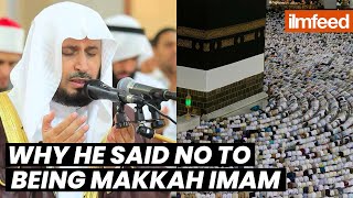 Why He Said NO To Being Masjid Al Haram Imam [upl. by Alhahs545]