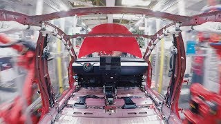 How Model 3 gets made [upl. by Arlin39]