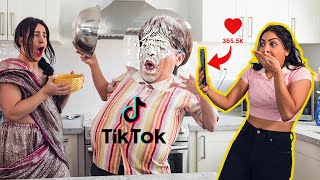 PRANKING MY PARENTS ON TIKTOK [upl. by Roseanne]