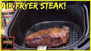 AIR FRYER STEAK HOW TO  Air Fryer Recipes [upl. by Enitsirt673]