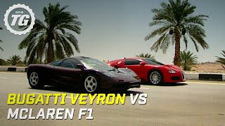 Bugatti Veyron vs McLaren F1  Top Gear [upl. by Becki860]