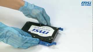 MSI® HOWTO install SATA HDD [upl. by Stoneman]