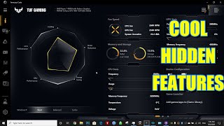 ASUS TUF ARMORY CRATE hidden features how to controll fan speed amp noise gaming laptop AMD Ryzen4800H [upl. by Hurwit]