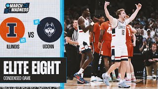 UConn vs Illinois  Elite Eight NCAA tournament extended highlights [upl. by Nivlac]