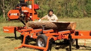 LT40 Hydraulic Portable Sawmill Walkthrough  WoodMizer [upl. by Aili]