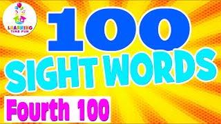 SIGHT WORDS for Kids  100 Common High Frequency Words [upl. by Nitsyrk]