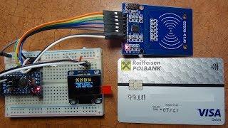 RFID  NFC Scanner with Arduino [upl. by Nonnerb280]