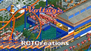 Voltage  Custom RMC Raptor OpenRCT2 [upl. by Nats550]