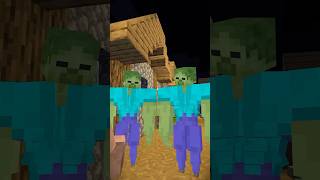 Villager SAVES The Noob From Minecraft Zombie Apocalypse 🧟 [upl. by Reger]