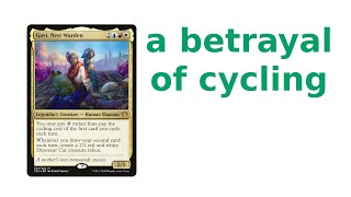 How WotC Made Cycling Bland in EDH [upl. by Gellman]