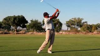 Jim Venetos Golf Swing in Slow Motion [upl. by Orlov12]