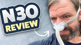 ResMed AirFit N30 Mask Review amp Tutorial [upl. by Athalia596]