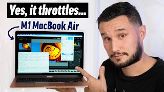 Apple M1 MacBook Air  Thermals Benchmarks amp x86 Apps [upl. by Blodget524]