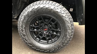 Falken Wildpeak AT3W 2657016 on 2020 Toyota Tacoma TRD Pro [upl. by Eelirem370]