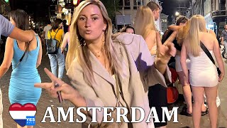 🇳🇱 AMSTERDAM 200 AM NIGHTLIFE DISTRICT NETHERLANDS 2023 FULL TOUR [upl. by Evy242]