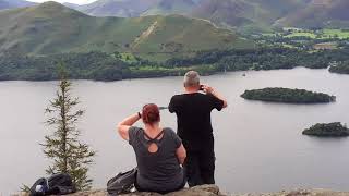 Low flying aircraft over Derwentwater [upl. by Finny]