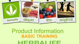 Herbalife Product Information  Basic Training [upl. by Olethea330]