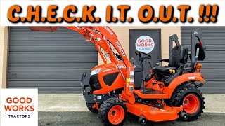 Oh My The New Kubota BX2680 Tractor Review BIG Improvements Miscues amp The LA344 Loader Removal [upl. by Gerrald]