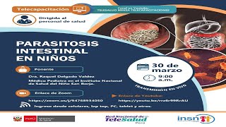 PARASITOSIS INTESTINAL EN NIÑOS [upl. by Augie]