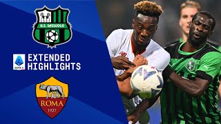 Sassuolo vs Roma Extended Highlights  Serie A  CBS Sports Golazo [upl. by Bedad644]