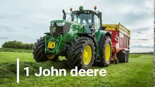 Top 10 des Tracteurs Agricoles [upl. by Llerdnod792]