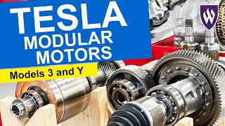 Tesla Model 3 and Y Modular Motors [upl. by Eseerehc278]