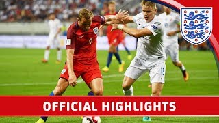 Slovakia 01 England 2018 World Cup Qualifier  Official Highlights [upl. by Aenil]