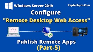 Configuring Remote Desktop Web Access In Server 2019 [upl. by Ablem]