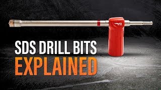 SDS Drill Bits Explained and How to Use [upl. by Nommad]