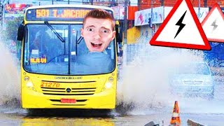 VIAJEI DE ÔNIBUS na CHUVA DEU RUIM  Fernbus Simulator [upl. by Anett973]