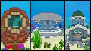 8 Underwater Minecraft House Ideas [upl. by Ettelimay]