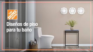 Tipos de pisos para baño Consigue el ideal para ti [upl. by Ecire]