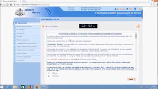 eProcurement  Bid submission procedure [upl. by Aremahs]