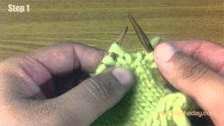 How to Knit the Slip Slip Knit SSK Decrease [upl. by Ahseyi141]