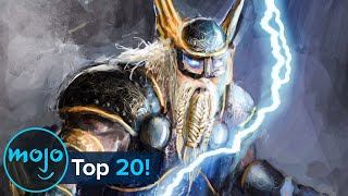 Top 20 Gods and Goddesses of Norse Mythology [upl. by Llemhar]