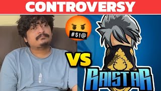 RAISTAR VS GYAN GAMING CONTROVERSY 🤬 PANEL USER 💔 [upl. by Ardnaxela817]