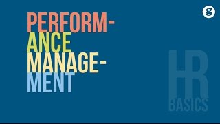 HR Basics Performance Management [upl. by Halden563]